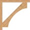Ekena Millwork Westlake Block Smooth Bracket, Western Red Cedar, 3 1/2"W x 48"D x 48"H BKT04X48X48WTL05SWR - alternate 4